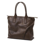 Lady's Zip top Tote with Vertigo  motif.Art. 188 Vertigo collectioncm 34x32x14